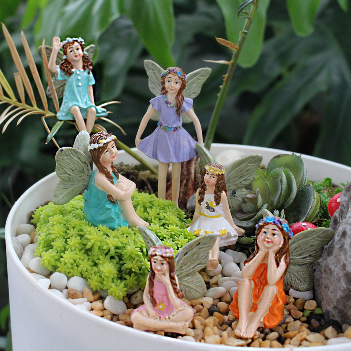 Fairy stake set：6PCS，Garden Fa - Outdoor Furniture From China のレビューと価格