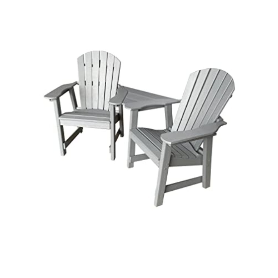 2 Chair Dining Table Set - Pol - Outdoor Furniture Recycled Plastic のレビューと価格