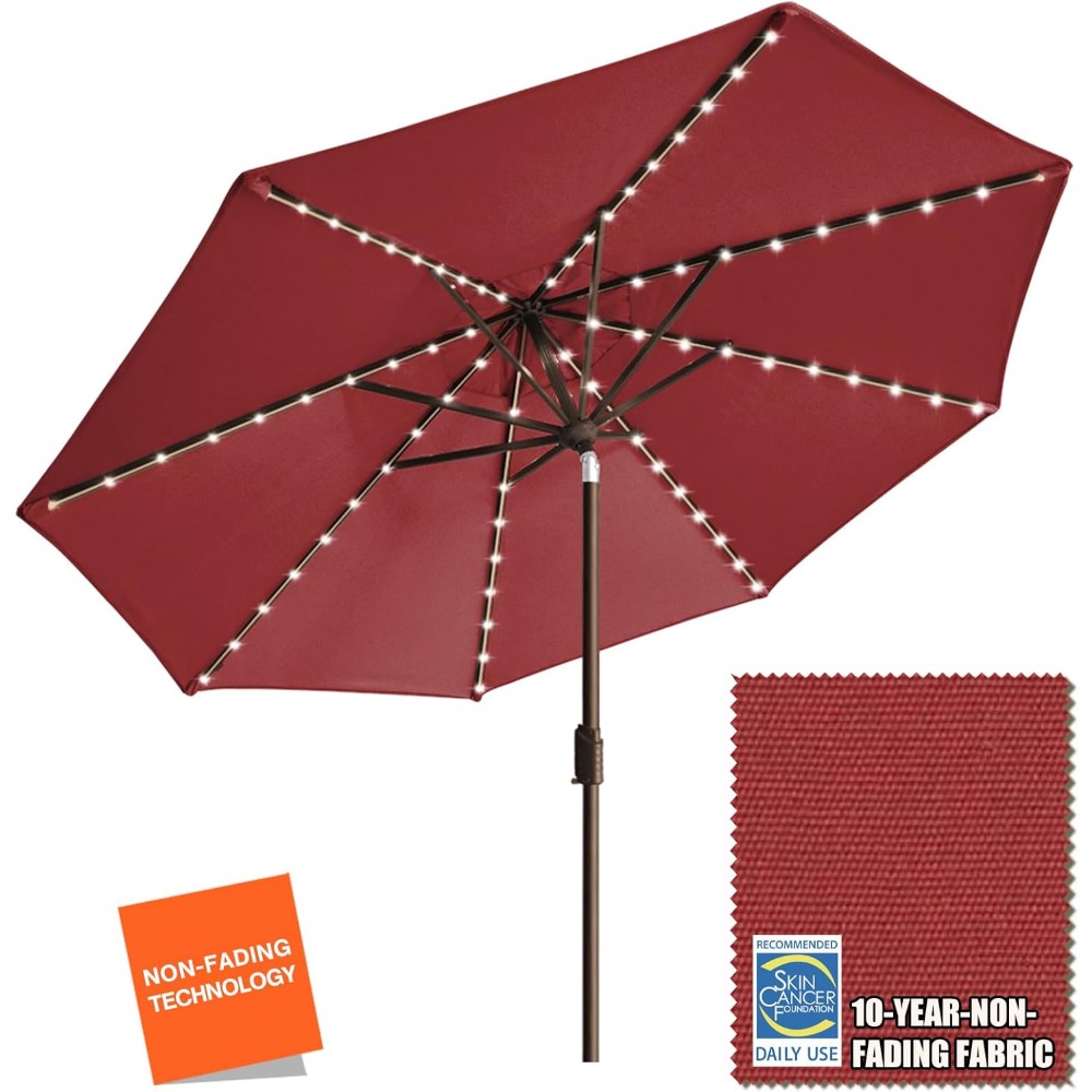 USA 10-Year-Non-Fading Solar 9 - Outdoor Furniture Year Round のレビューと価格